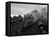 The Flying Scotsman Steam Train Locomotive, 1969-null-Framed Stretched Canvas