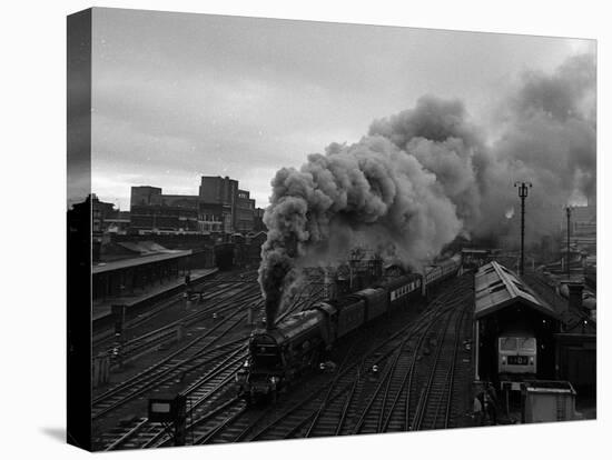 The Flying Scotsman Steam Train Locomotive, 1969-null-Stretched Canvas