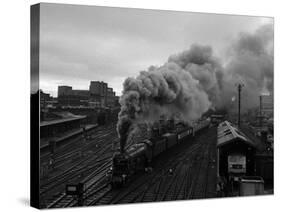 The Flying Scotsman Steam Train Locomotive, 1969-null-Stretched Canvas