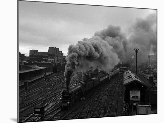 The Flying Scotsman Steam Train Locomotive, 1969-null-Mounted Photographic Print