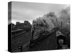 The Flying Scotsman Steam Train Locomotive, 1969-null-Stretched Canvas