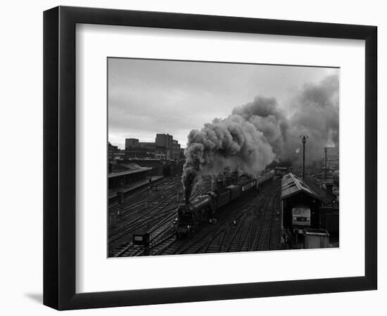 The Flying Scotsman Steam Train Locomotive, 1969-null-Framed Photographic Print