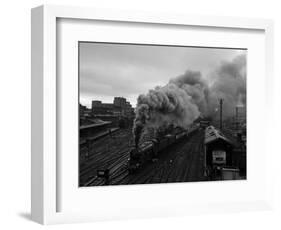 The Flying Scotsman Steam Train Locomotive, 1969-null-Framed Photographic Print