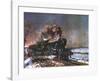 The Flying Scotsman-Terence Cuneo-Framed Premium Giclee Print