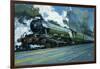 The Flying Scotsman-John S^ Smith-Framed Giclee Print