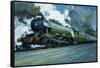 The Flying Scotsman-John S^ Smith-Framed Stretched Canvas