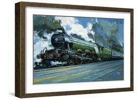 The Flying Scotsman-John S^ Smith-Framed Giclee Print