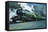 The Flying Scotsman-John S^ Smith-Framed Stretched Canvas