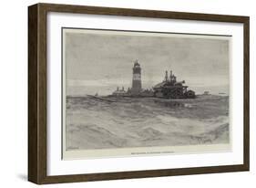 The Fog-Horn at Dungeness Lighthouse-null-Framed Giclee Print