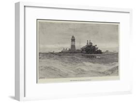 The Fog-Horn at Dungeness Lighthouse-null-Framed Giclee Print