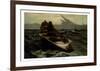 The Fog Warning-Winslow Homer-Framed Art Print