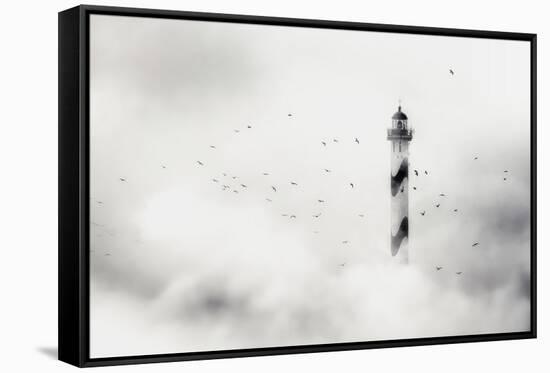 The Fog-Piet Flour-Framed Stretched Canvas