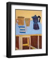 The Folding Table, 2016-Anastasia Lennon-Framed Premium Giclee Print