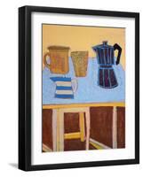 The Folding Table, 2016-Anastasia Lennon-Framed Giclee Print