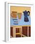 The Folding Table, 2016-Anastasia Lennon-Framed Giclee Print