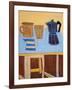 The Folding Table, 2016-Anastasia Lennon-Framed Giclee Print