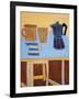 The Folding Table, 2016-Anastasia Lennon-Framed Giclee Print