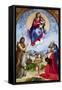 The Foligno Madonna, circa 1511-12-Raphael-Framed Stretched Canvas