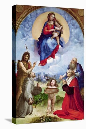 The Foligno Madonna, circa 1511-12-Raphael-Stretched Canvas