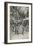 The Followers of Dr. Livingstone Carry His Embalmed Body to the Coast-Walter Stanley Paget-Framed Giclee Print