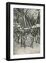 The Followers of Dr. Livingstone Carry His Embalmed Body to the Coast-Walter Stanley Paget-Framed Giclee Print