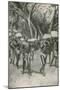 The Followers of Dr. Livingstone Carry His Embalmed Body to the Coast-Walter Stanley Paget-Mounted Giclee Print
