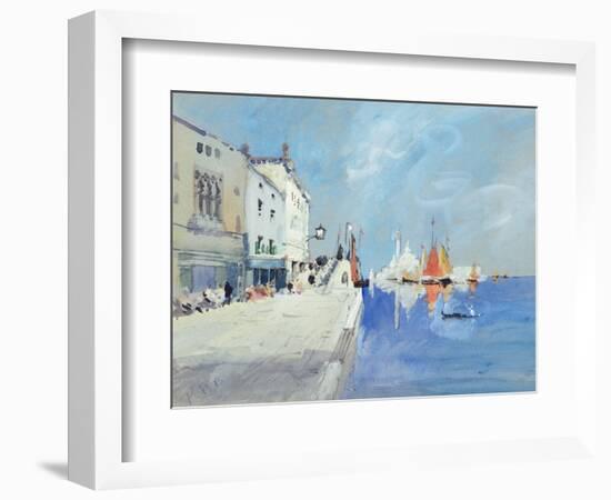 The Fondamenta delle Zattere, Venice-Hercules Brabazon Brabazon-Framed Giclee Print