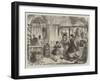 The Font and the Flowers-John Leech-Framed Giclee Print