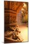 The Font in Basel Munster(Minster) Cathedral, Basel, Switzerland, Europe-Julian Elliott-Mounted Photographic Print