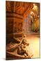 The Font in Basel Munster(Minster) Cathedral, Basel, Switzerland, Europe-Julian Elliott-Mounted Photographic Print