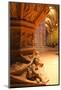 The Font in Basel Munster(Minster) Cathedral, Basel, Switzerland, Europe-Julian Elliott-Mounted Photographic Print