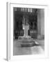 The Font, St Mary's Church, Worstead, Norfolk-Frederick Henry Evans-Framed Photographic Print