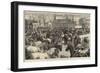 The Food Supply of Paris, Butchers' Horse Market, Boulevard D'Enfer and Boulevard Montrouge-Harrison William Weir-Framed Giclee Print