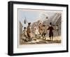 The Fool Plough, Engraved by Robert Havell the Elder, Published 1814 by Robinson and Son, Leeds-George Walker-Framed Giclee Print