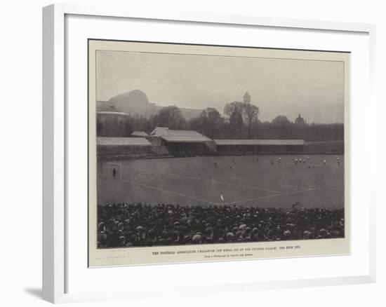 The Football Association Challenge Cup Final Tie at the Crystal Palace, the Kick Off-null-Framed Giclee Print