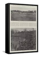 The Football Association Cup Final Tie at the Crystal Palace, 20 April-null-Framed Stretched Canvas