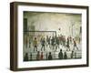 The Football Match-Laurence Stephen Lowry-Framed Art Print