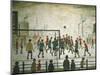 The Football Match-Laurence Stephen Lowry-Mounted Art Print