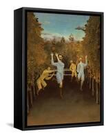 The Football Players,1908-Henri Rousseau-Framed Stretched Canvas