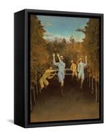 The Football Players,1908-Henri Rousseau-Framed Stretched Canvas