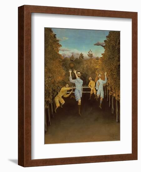 The Football Players,1908-Henri Rousseau-Framed Giclee Print