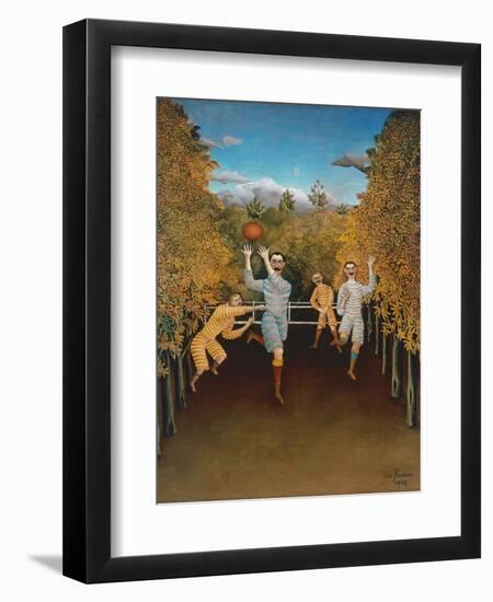 The Football Players, 1908-Henri Rousseau-Framed Premium Giclee Print