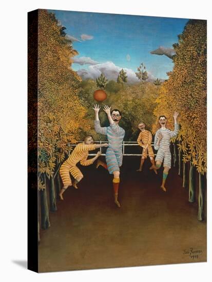 The Football Players, 1908-Henri Rousseau-Stretched Canvas