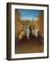 The Football Players, 1908-Henri Rousseau-Framed Giclee Print