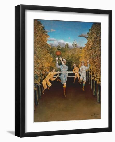 The Football Players, 1908-Henri Rousseau-Framed Giclee Print