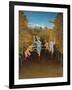 The Football Players, 1908-Henri Rousseau-Framed Giclee Print