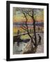 The Footbridge, Lidingobron. 1918-Carl Wilhelmson-Framed Giclee Print