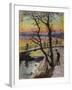 The Footbridge, Lidingobron. 1918-Carl Wilhelmson-Framed Giclee Print