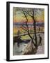 The Footbridge, Lidingobron. 1918-Carl Wilhelmson-Framed Giclee Print