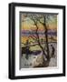 The Footbridge, Lidingobron-Carl Wilhelm Wilhelmson-Framed Giclee Print